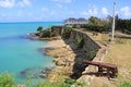 Fort James St. JohnÃ¢â¬â¢s Harbour Antigua Barbuda Royalty Free Stock Photo